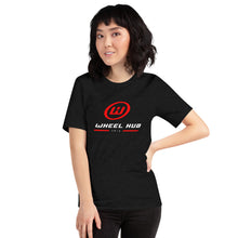 Load image into Gallery viewer, Wheel Hub “Dangle” Tee (Black)
