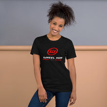 Load image into Gallery viewer, Wheel Hub “Dangle” Tee (Black)